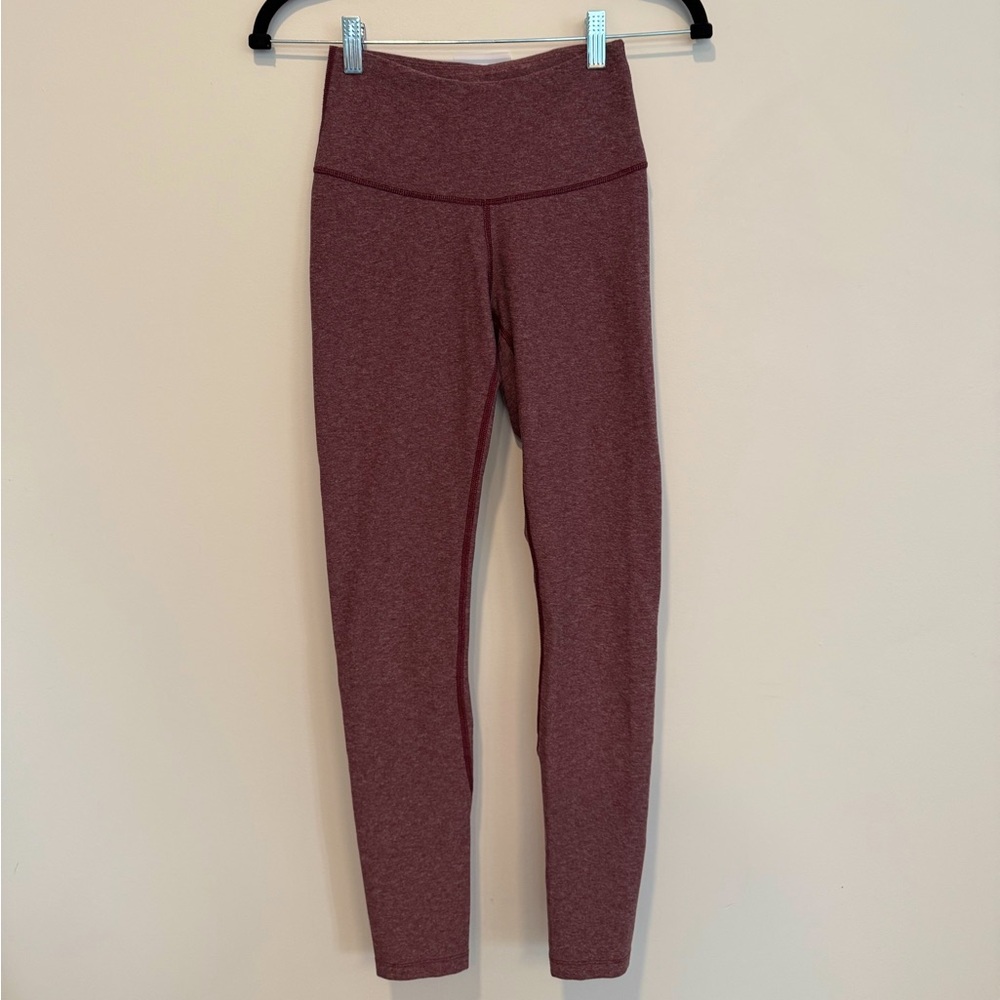 The North Face Heathered Red Leggings